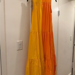Christopher John Rogers Orange Dress
